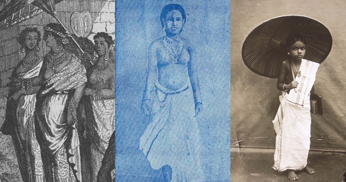 Image of ancient Kerala women.